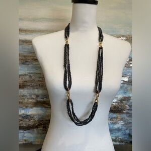 Midnight Blue Infinity Necklace